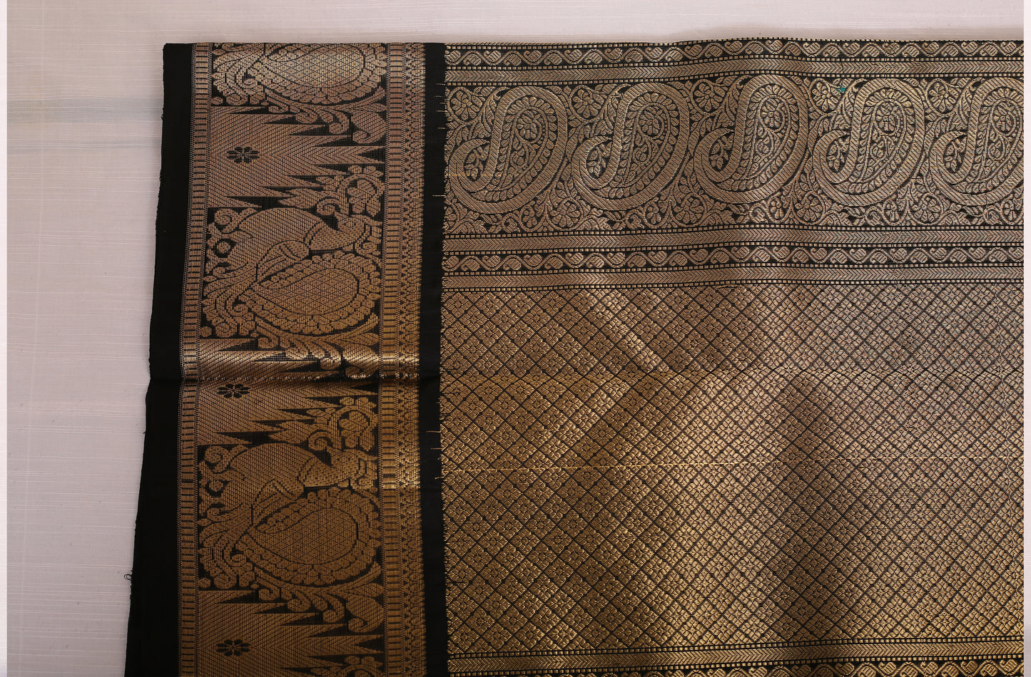 Kalpakriya Uppada Silk - Pastel Green with Black Jari Saree 09-2023-NRS00002