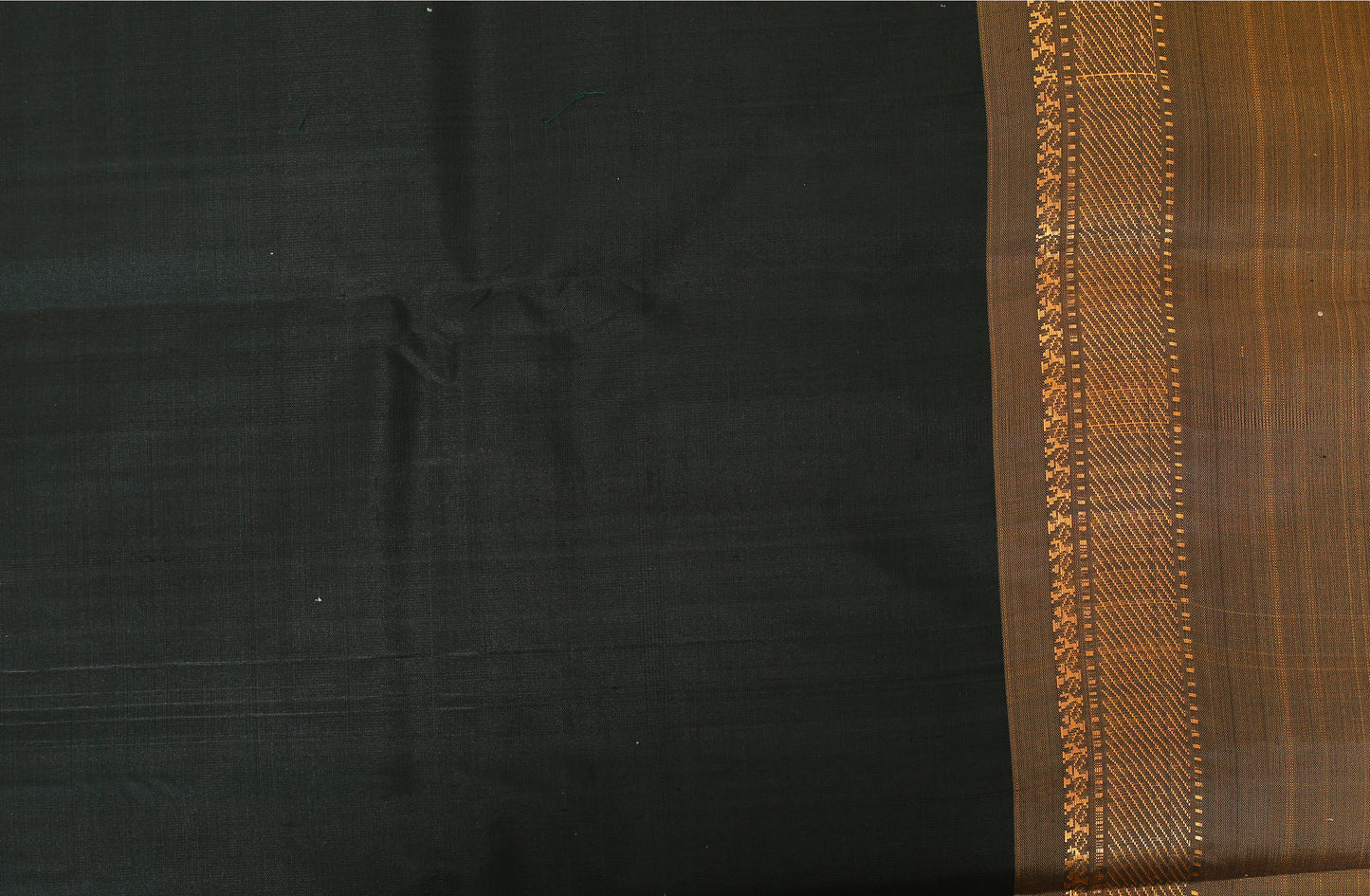 Kalpakriya Soft Silk Saree Dark Green with Olive Green Jari 09-2023-NRS00008